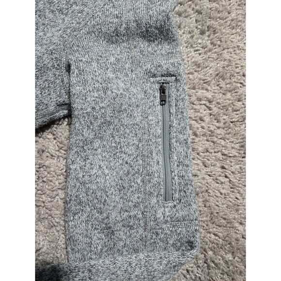 Patagonia Better Sweater 1/4 Zip Pullover Gray Women's size Large - Picture 5 of 5